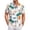 White015, variant on QHRMKOG Mens Short Sleeve Shirts Relaxed Fit Tropical Print Hawaiian Shirt Light Holiday Button Down Beach Shirts Summer Casual Shirt Green 3XL