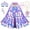 Purple, variant on MUSICOZY Girls Princess Dress Up Toys,Baby Princess Dress Up Clothes Rainbow Mermaid Cape Kit 9 Pcs Gift Set for Little Girls 3 4 5 6 7 8 Years,kids Costume Set Props fot Halloween Christmas,Pink
