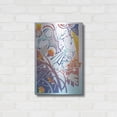 thumbnail image 3 of Luxe Metal Art 'Father Winter' by David Chestnutt, Metal Wall Art, 16"x24", 3 of 9