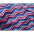 thumbnail image 4 of oneOone Silk Tabby Fabric Serpentine Stripe Printed Craft Fabric BTY 42 Inch Wide, 4 of 4