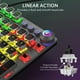 thumbnail image 5 of Teclado mecánico para juegos, retroiluminación LED Rainbow para juegos MFZFUKR CZDZ-ZC116, 5 of 5