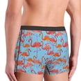 thumbnail image 3 of Goofa Flamingo Printed Men's Boxer Briefs Underwear, Moisture-Wicking Underwear, Trunk,Soft and Breathable Cotton Underwear-Large, 3 of 9