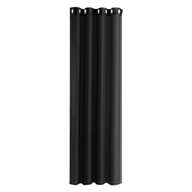 Labymos 1 Pce Rideau Moderne Simple Imperméable Couleur Unie Trilon Transparent Perforé anti-UV