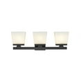 thumbnail image 2 of 3 Light Bath Vanity In Modern Style-7.75 Inches Tall And 23 Inches Wide-Matte Black Finish Z-Lite 1937-3V-Mb, 2 of 2