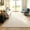 6' x 9' (Rectangular), variant on Soft Cozy  Arch Waves  High-Low Textured Area Rug 5'x7' Non Slip Washable Minimalist Modern Graphic Rainbow Carpet for Living Room Bedroom Bathroom Dining Room, Cream