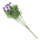 thumbnail image 4 of Flores Artificiales Rosas Flores Rosas Ramo Flores Artificiales Decoracion Púrpura, 4 of 9