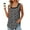Floral_E, variant on NISVIYA Tank-Tops for Women Summer Trendy Pleated Square Neck Tunics Casual Leopard Printed Sleeveless Shirts S