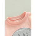 thumbnail image 4 of Jerseys Para NiñOs NiñAs Manga Larga, Cuello Redondo, Letras Bordadas, Sudaderas Sueltas XBTCLXEBCO 4-5 Años;Rosado, 4 of 6
