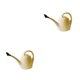 thumbnail image 1 of Injueey Regadera de ABS, repuesto de boca ancha de mano, boquilla larga recargable, para jardín, césped, parque, granja, jardinería, amarillo beis 2Conjunto, 1 of 6