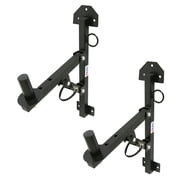 American Sound Connection Adjustable DJ PA Speaker Wall Mount Bracket Pair