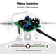 thumbnail image 3 of Adaptador de fuente de alimentación para pedal de guitarra Donner DPA-1 9V DC 1A, 3 of 7