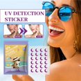 thumbnail image 5 of Reusable Sunscreen Detection Stickers, 24 UV Indicator Patches for Sun Protection Reminder, Re-Apply Alert, Outdoor Safety Accessory, 5 of 9