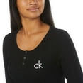 thumbnail image 3 of Calvin Klein Womens Long Sleeve Fleece Pajama Set, 3 of 4