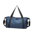 thumbnail image 3 of Bolsa de gimnasio DYNWAVEMX Bolsa de viaje Oxford multiusos moderna para artículos de tocador mano para pasar la noche nadar Azul, 3 of 8