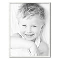 thumbnail image 2 of ArtToFrames 27" x 36" White Stain Picture Frame, 27x36 inch White Wood Poster Frame (WOM-4110),  Pack, 2 of 8