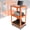 Orange, variant on 24-42" Adjustable Height Utility Steel Media AV Cart Power Strip USB Ports White