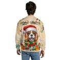 thumbnail image 5 of Merry Christmas Santa Cavalier King Charles Spaniel Scarf Twinkling Lights Xmas Holiday All Over Print 3D Sweatshirt Unisex Merch Dog Lover Gifts - 00022, 5 of 6
