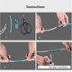 thumbnail image 4 of Juego de tubos de poliolefina, encogimiento surtido de envoltura de Tubo termorretráctil, Cable aislado, 164/328/530 piezas 2:1, 4 of 5