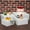 Natural White, variant on 4 Pieces Wooden Cake Stands,Antique White Cupcake Stands for Display,12 inches Square Wooden crates,Wood Display risers for Wedding,Birthday Party,Christmas,etc. (Antique White)