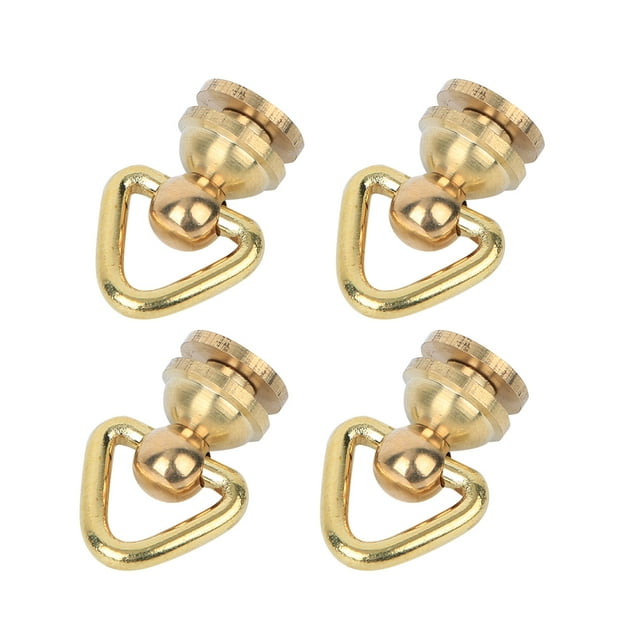Rivet de Clou, 4Pcs Rivet de Clou Rond, pour Décorer des Sacs Décoration Chaussures Décoration Ceintures Décoration Chapeaux