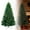 Christmas Tree with Lights, variant on 7ft Artificial Christmas Tree, Christmas Tree with 200 Color Changing LEDs, 813 Realistic Tips, Hinged Design & Metal Base, 8 Modes