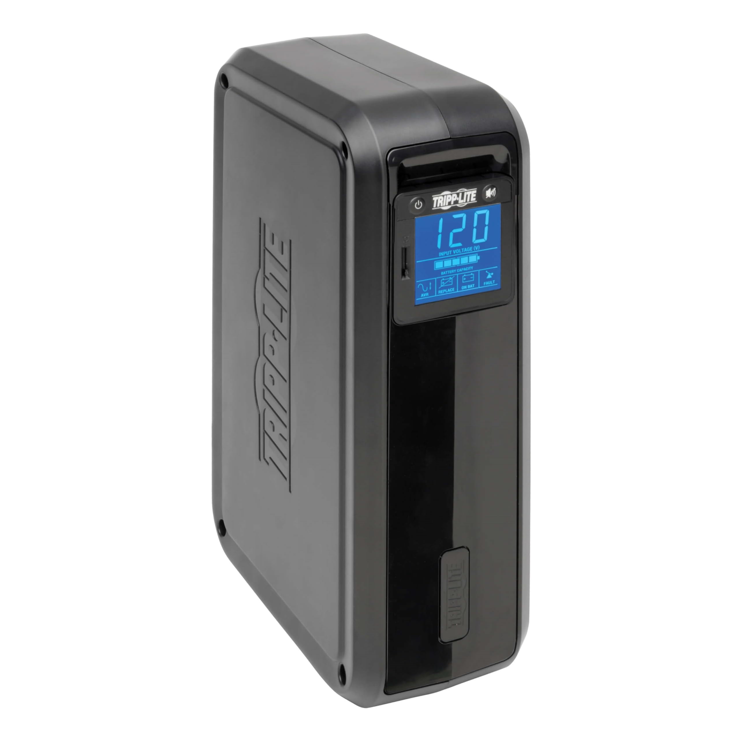 Tripp Lite SMART1000LCD Tower 1000W 120V Uninterruptible Power Supply with USB, 8-Outlets, 6' Cord