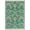 Green, variant on Garvee 5'x7' Floral Area Rug Vintage Flower Carpet, Machine Washable Rug Non Slip Indoor Mats for Living Room Bedroom Home Office, Dark Green