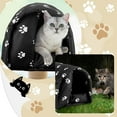 3 Pcs Cat Houses for Outdoor Cats Winter Weatherproof Insulated Stray
