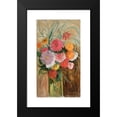 thumbnail image 2 of Tadeusz Makowski 10x14 Black Modern Framed Museum Art Print Titled - Zinnias and Asters in a Glass Jar (1920), 2 of 5