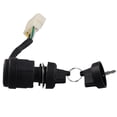 thumbnail image 1 of 5-Wire Ignition Key Lock Switch Assembly for 2-5KW Gasoline Generators, Combination Switch, Fits Gas Generator, 1 of 8