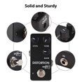 thumbnail image 2 of Pédale d'Effets de Distorsion de Guitare Niveau/ton/gain DC 9V 6.35mm Interface d'Entrée/sortie Aluminium Al, 2 of 4