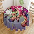 thumbnail image 3 of Rick And Morty Round Tablecloth Print Decorative Table Cover Washable Table Cloths for Dining Party Picnic 60x60in, 3 of 8