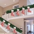 thumbnail image 1 of Christmas Stocking Pendants Christmas Tree Pendants Christmas Decorations Festive Ambience Scene Layout Pendants, 1 of 6