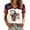 White-1, variant on Women's America's 250Th Anniversary Stand for The Flag Kneel for The Cross Faith Christian Cross Print V-Neck T-Shirt