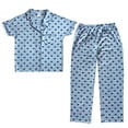 thumbnail image 1 of Sesame Street Chemise de Nuit à Manches Courtes pour Femmes, Col Cranté et Pantalon à Enfiler, Cookie Monster, Très Grand, 1 of 1