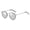 Black circle mercury tablets, variant on Womens Round Sunglasses Metal Frame Polarized UV400 Lens