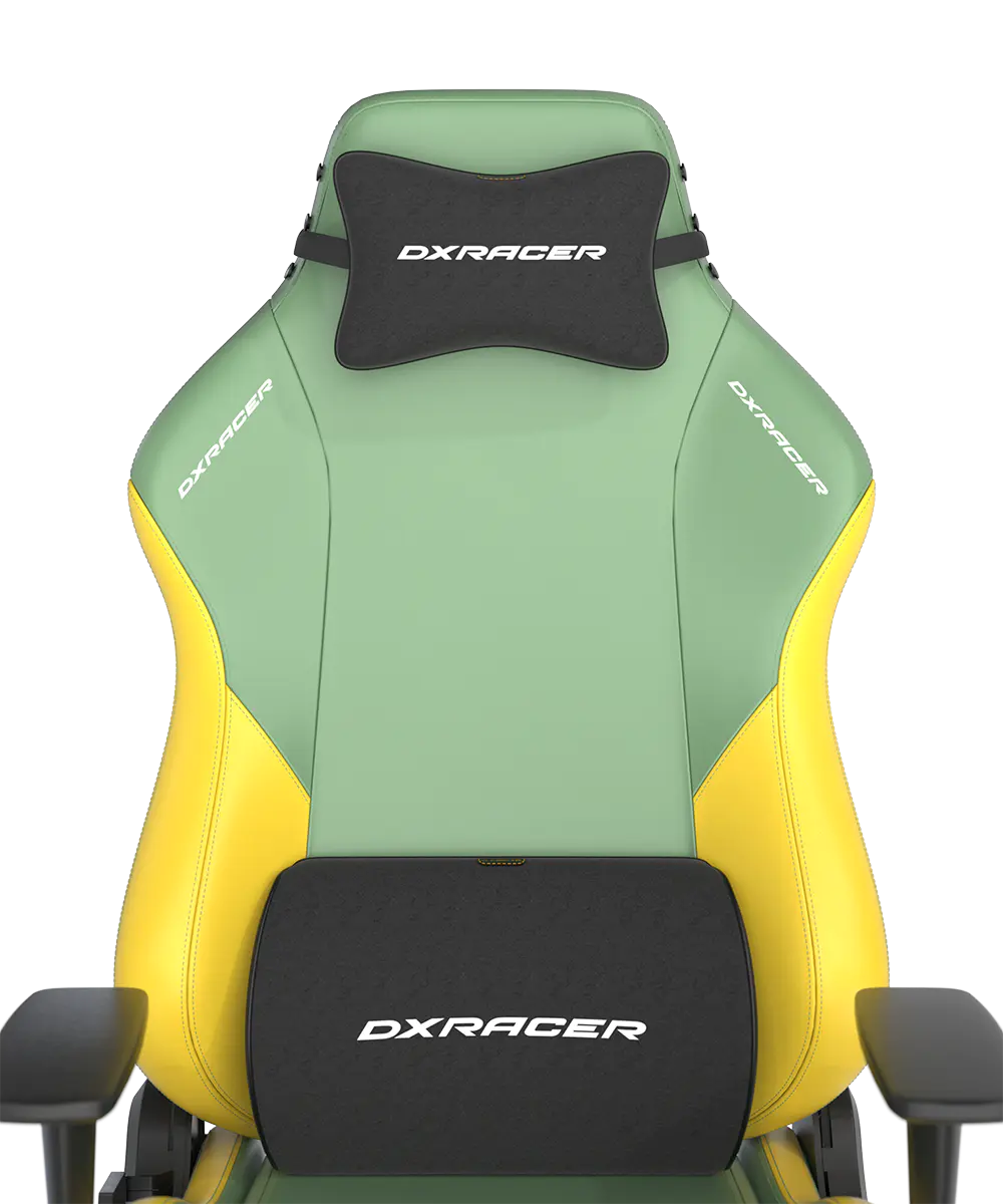 DXRacer Drifting Gaming Chair - Reclining Ergonomic Computer Office Chair with Lumbar Support & Head Pillow - Racing Computer Gamer Gaming Chair Recliner For Adults Teens, Regular L, SPRING