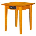 thumbnail image 1 of Leo & Lacey Charger End Table in Caramel Latte, 1 of 5
