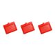 thumbnail image 4 of Seitruly 10 piezas cubierta de tarjeta de identificación carcasa protectora tarjetas de autobús manga Horizontal/rojo Type1 NO1, 4 of 6