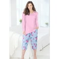 thumbnail image 6 of Dreams & Co. Plus Size Knit Sleep Capri, 6 of 6