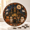 #01Z A, variant on Halloween Acrylic Jigsaw Puzzle Suncatcher Trick-or-Treat Forest Friends, Festive Window Hanging Decor with Pumpkins Ghosts, One Size