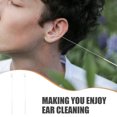 thumbnail image 3 of MasteelfCA 2pcs Ear Wax Cleaning Tools Professional Earwax Remover Goose Feather Ear Cleaner Set, 3 of 9