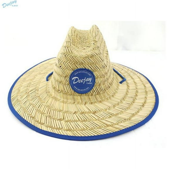 Deejay LED TBHSTRAWHATBLAKa Straw Hat Black