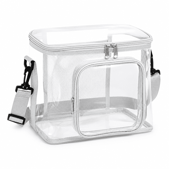 ELORIAH Large Lunch Bag,Insulated Lunch Box Soft Cooler Cooling Tote for Adult Men Women,Clear Lunch Box for Office Picnic Hiking Beach,Leakproof Cooler Tote Bag Organizer