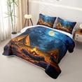 thumbnail image 3 of Erosebridal Outdoor Camping Quilt Full,Rustic Farmhouse Style Full Bedspread Sets For Boys Kids,3pcs, 3 of 7
