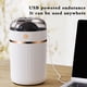 thumbnail image 4 of Xihbxyly Humidificador Termostático Inteligente, 1,5 L, Alimentación Por Usb, Funcionamiento Silencioso, Luz Ambiental Que Cambia de Color, Ideal para Dormitorio y Coche, Ideal para Dormir, Diseño Co, 4 of 7