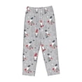 thumbnail image 4 of Haiem Santa with Gifts Women's Pajama Pants Ultra Lightweight Pjs Bottoms Sleepwear Bottom Pants With Pocket Drawstring-Medium, 4 of 7