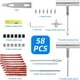 thumbnail image 2 of 58 Herramientas Universales para Reparación de Neumáticos, Kit de Reparación de Neumáticos, Fácil de Usar y Bien Empaquetado, Ideal para Situaciones de Emergencia., 2 of 5