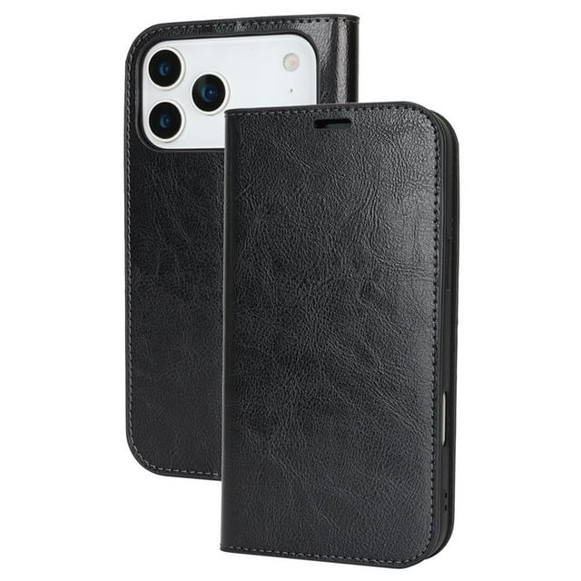 Case For IPhone 17 Pro Max/17 Pro/17 Air/17, PU Leather Shell With Anti-Fingerprint Card Insertion Holder Cover