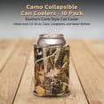 thumbnail image 5 of 10 Camo Collapsible Can Coolers Pack - PU Foam, 12-16 oz. Cans - Camo, 5 of 5
